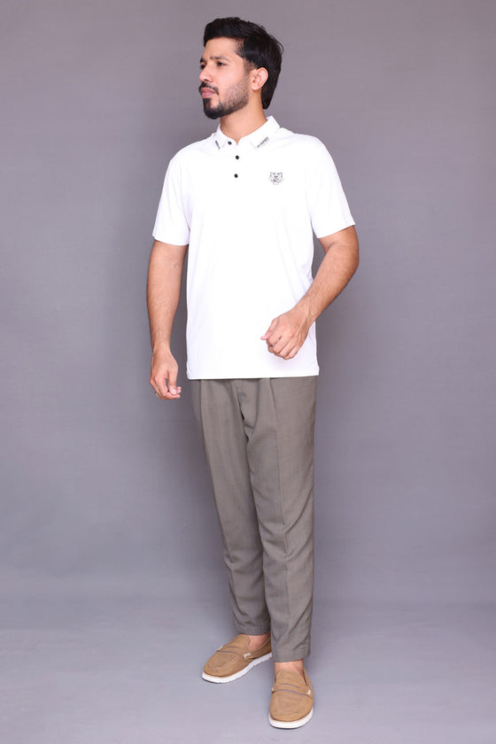 Classic White Crest Shirt