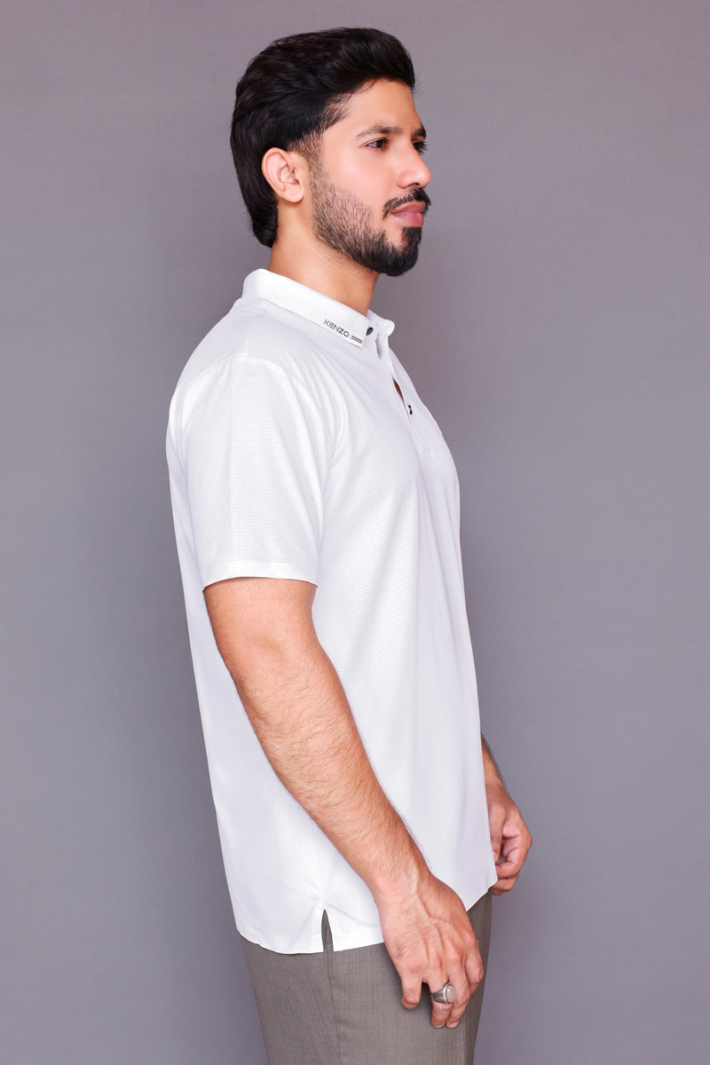 Classic White Crest Shirt