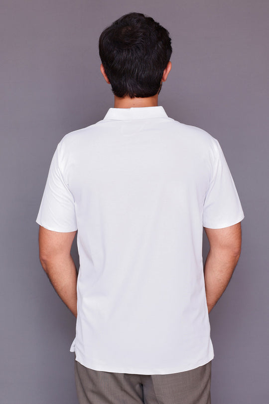 Classic White Crest Shirt