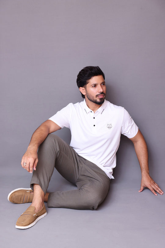 Classic White Crest Shirt