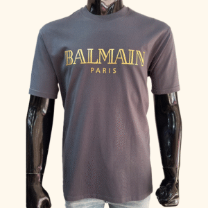 Printed T-shirt Gray Color